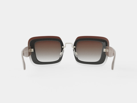 Miu Miu - 0MU 01RS 67 Sunglasses 3D Model