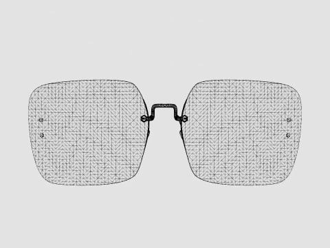 Miu Miu - 0MU 01RS 67 Sunglasses 3D Model