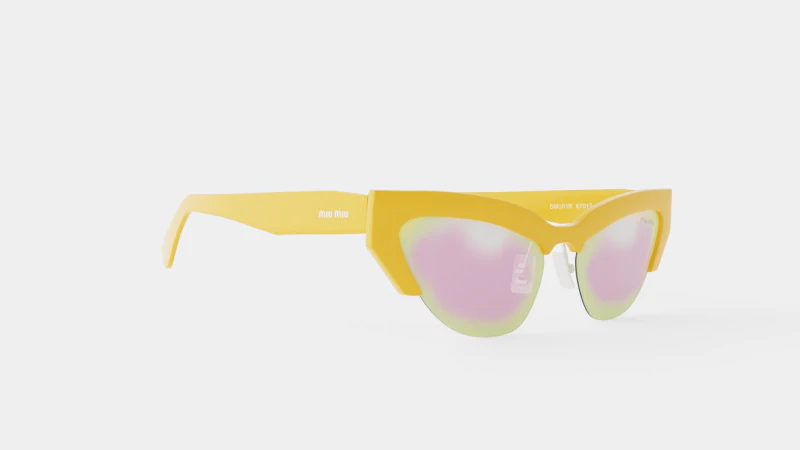 Okulary przeciwsłoneczne Miu Miu - 0MU 04US 59 Model 3D .c4d .max .obj .3ds .fbx .stl .blend 