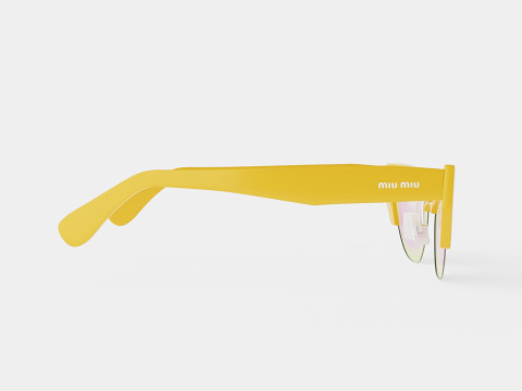 Miu Miu - 0MU 04US 59 Sunglasses 3Dモデル
