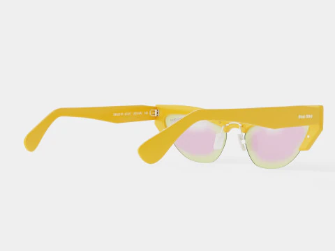 Okulary przeciwsłoneczne Miu Miu - 0MU 04US 59 Model 3D