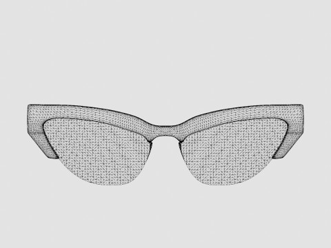 Miu Miu - 0MU 04US 59 Sunglasses 3Dモデル