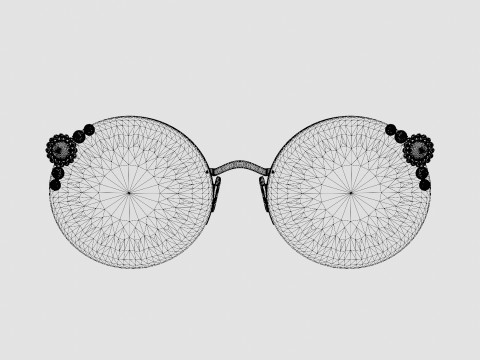 Miu Miu - 0MU 52TS 60 Sunglasses 3D Модель