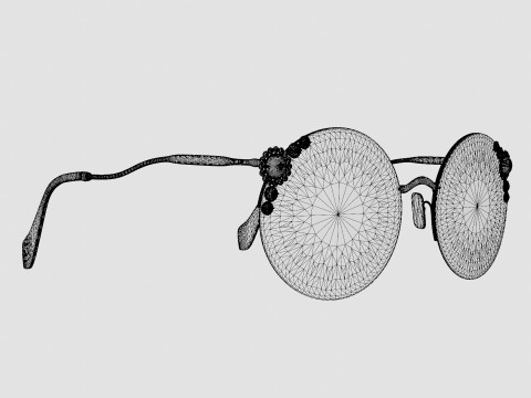Miu Miu - 0MU 52TS 60 Sunglasses 3D Модель