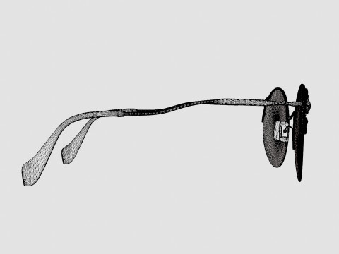 Miu Miu - 0MU 52TS 60 Sunglasses 3D Модель