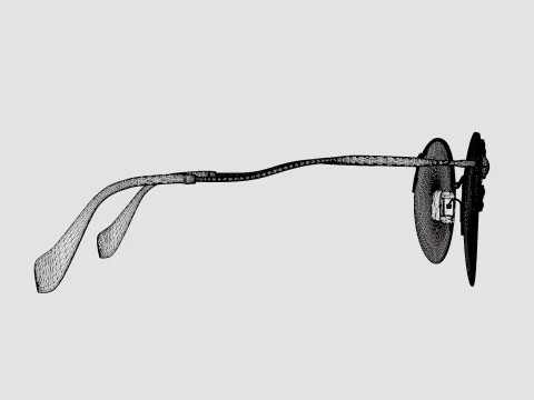 Miu Miu - 0MU 52TS 60 Sunglasses 3D Model