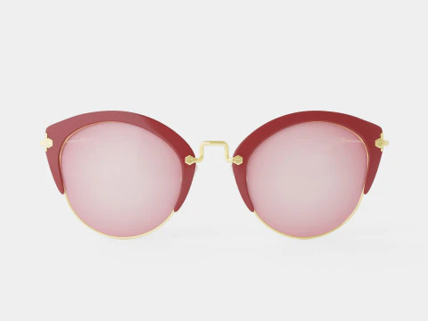 Miu Miu - 0MU 53RS TEP100 Sunglasses 3D Model