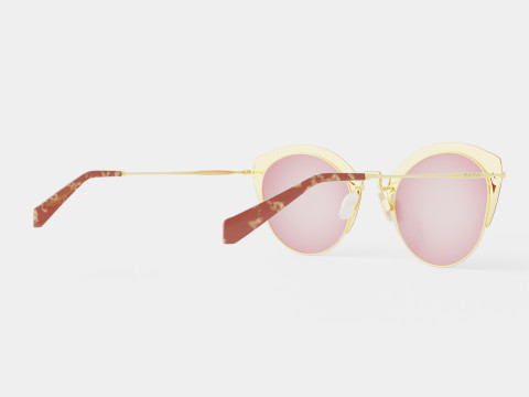 Miu Miu - 0MU 53RS TEP100 Sunglasses 3Dモデル