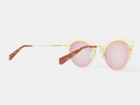 Miu Miu - 0MU 53RS TEP100 Sunglasses 3D Model