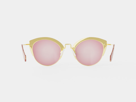 Miu Miu - 0MU 53RS TEP100 Sunglasses 3Dモデル