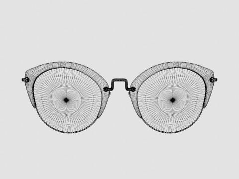 Miu Miu - 0MU 53RS TEP100 Sunglasses 3Dモデル