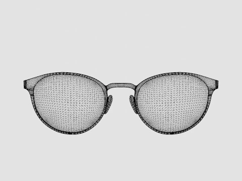 Modo - 4206 APEW Glasses 3D Model