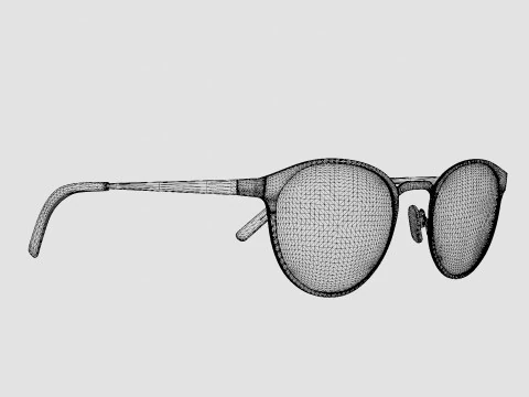 Modo - 4206 APEW Glasses 3D Model