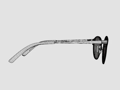 Modo - 4206 APEW Glasses 3D Model