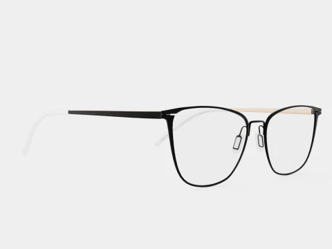 Modo - 4246 Black Gold Glasses 3D Model