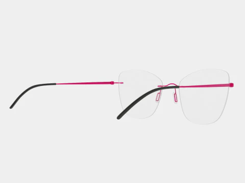 Modo - 4607 Shiny Rasperry Glasses 3D Model