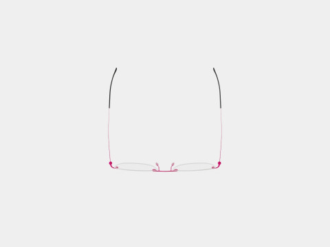 Modo - 4607 Shiny Rasperry Glasses Modello 3D