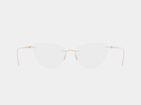 Modo - 4611 Light Gold Glasses Modelo 3D