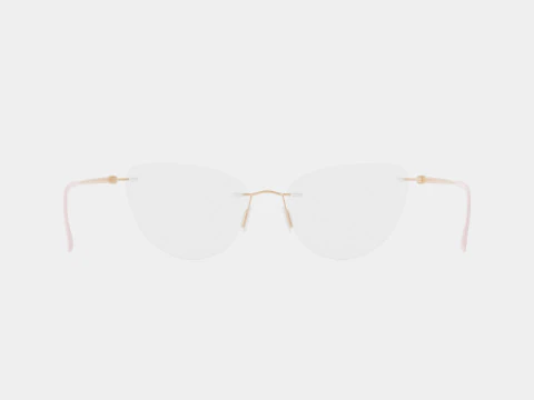 Modo - 4611 Light Gold Glasses 3D Model