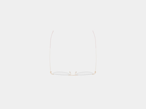 Modo - 4611 Light Gold Glasses Modelo 3D