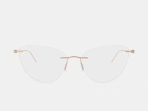 Modo - 4611 Matte Glasses 3D Model