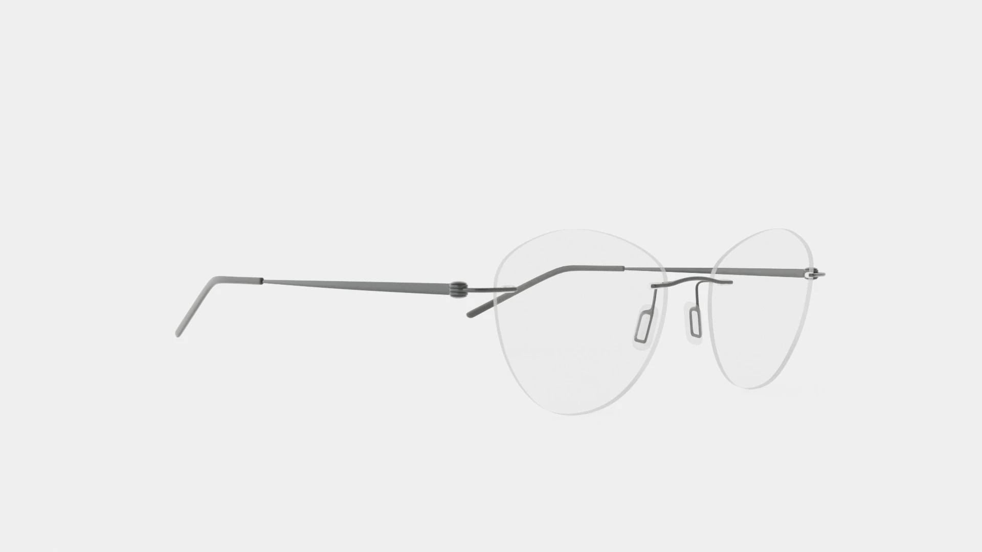 Modo - 4622 Dark Green Glasses 3D Model .c4d .max .obj .3ds .fbx .stl .blend 