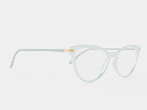 Modo - Conselyea Light Aqua Glasses Modelo 3D