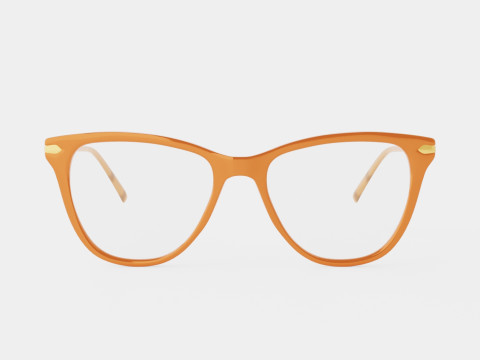 Modo - Driggs Brown Crystal Glasses 3D 모델