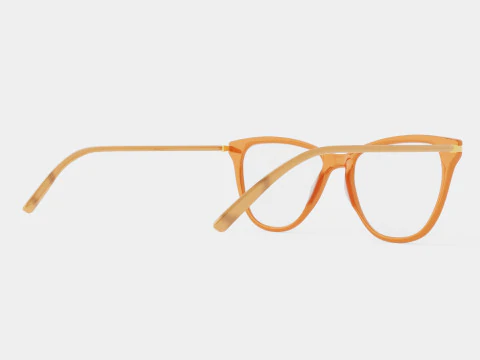 Modo - Driggs Brown Crystal Glasses 3D Model