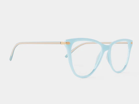 मोडो - ड्रिग्स हल्के नीले क्रिस्टल चश्मा 3D मॉडल