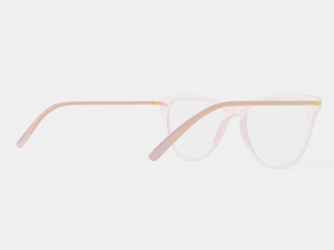 Modo - Driggs Pink Crystal Glasses 3D Model