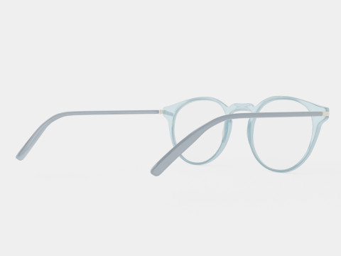 Modo - Lewis Grey Aqua Glasses Modèle 3D