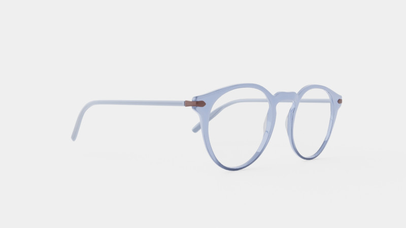 Modo - Lewis Navy Glasses Modelo 3D .c4d .max .obj .3ds .fbx .stl .blend