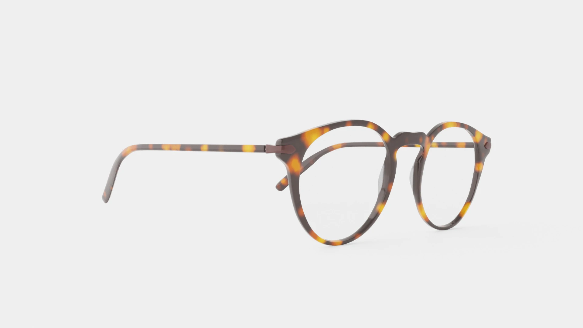 Modo - Lewis Tortoise Glasses 3D Model .c4d .max .obj .3ds .fbx .stl .blend
