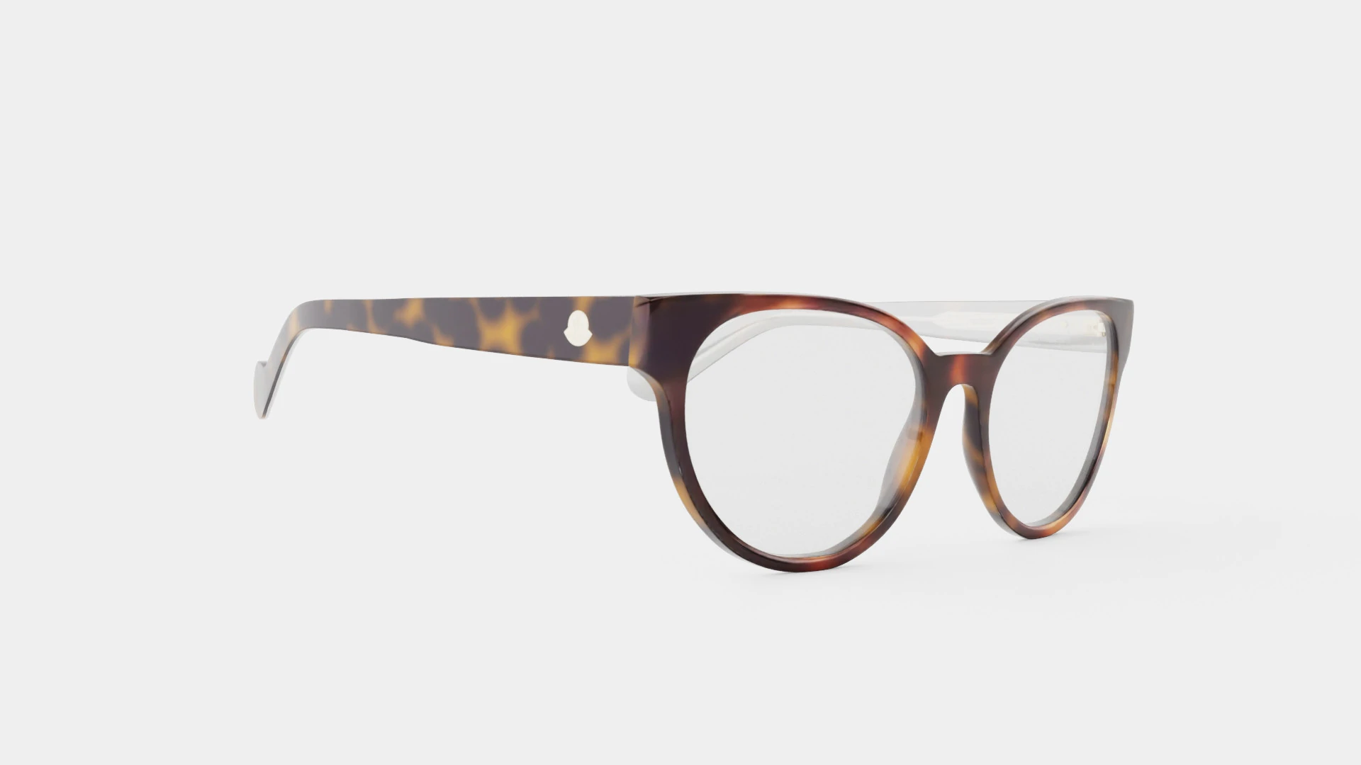 Moncler - ML5086 052 Glasses 3D Model .c4d .max .obj .3ds .fbx .stl .blend