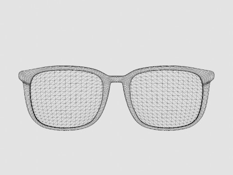 Mont Blanc - MB0085O 003 Glasses 3Dモデル
