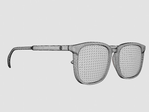 Mont Blanc - MB0085O 003 Glasses 3Dモデル