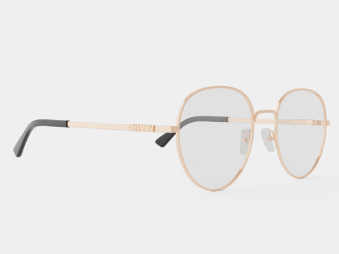 Moschino - MOS533 DDB Glasses Modelo 3D