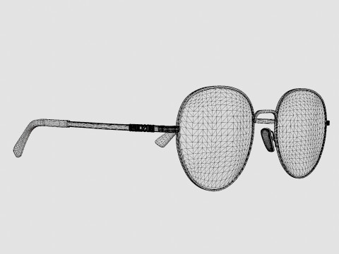 Moschino - MOS533 DDB Glasses Modelo 3D