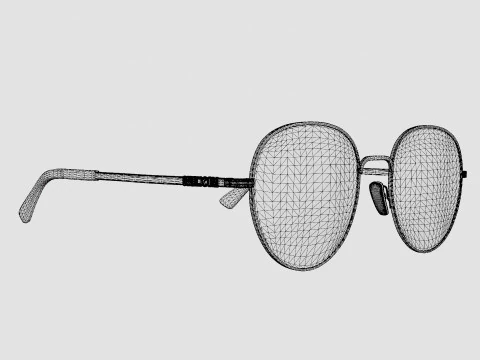 Moschino - MOS533 DDB Glasses 3D Model