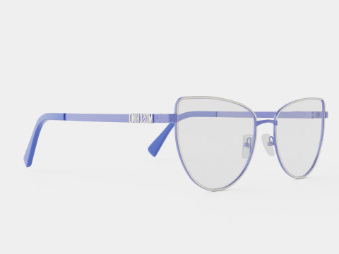 Moschino - MOS534 3YG Glasses Modelo 3D