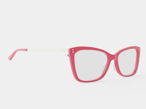 Moschino MOS547 C9A Glasses Modelo 3D