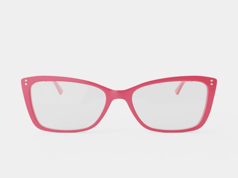 Moschino MOS547 C9A Glasses 3D 模型