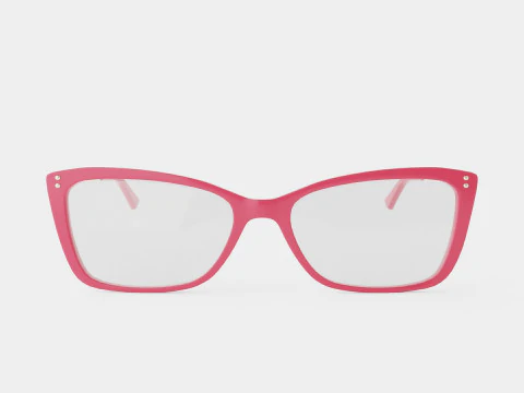 Moschino MOS547 C9A Glasses 3D Model