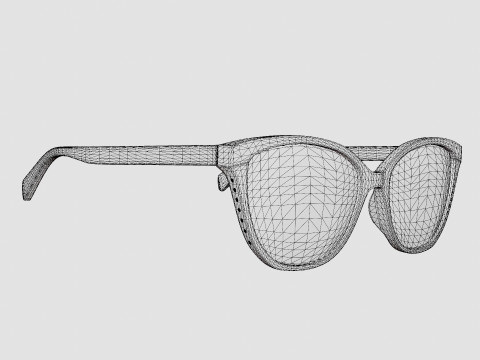 Moschino - MOS549 C9A Glasses 3D Model
