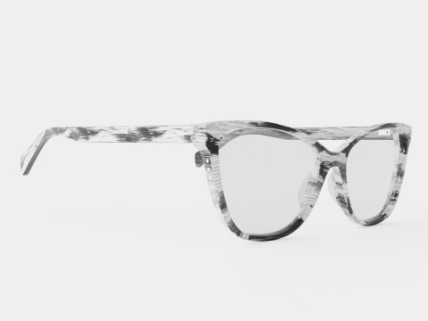 Moschino - MOS550 79D Glasses Modelo 3D