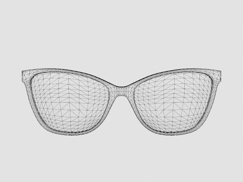 Moschino - MOS550 79D Glasses Modelo 3D