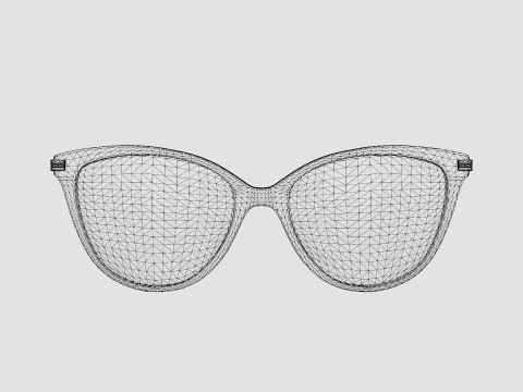 Moschino - MOS561 807 Glasses Model 3D