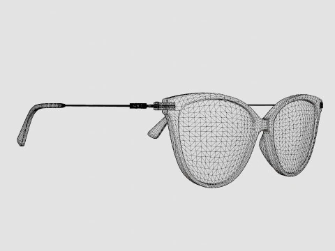 Moschino - MOS561 807 Glasses 3D Model