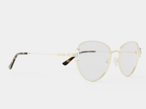 Moschino - MOS562 AOZ Glasses Modelo 3D